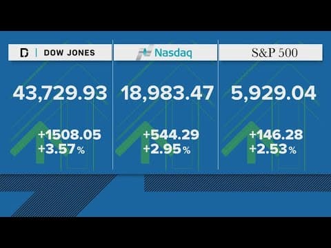 Stocks surge after Election Day