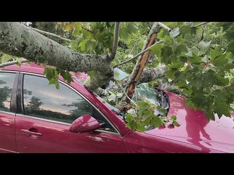 Latest on wind damage, widespread outages following first round of storms in southeast Louisiana