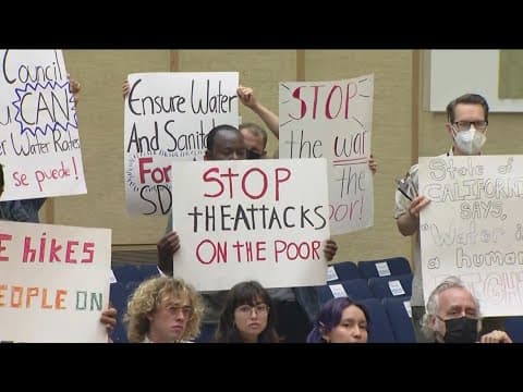 San Diego City Council to take up proposed water rate hike