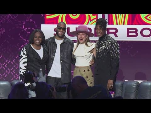 Jon Batiste, Trombone Shorty, Lauren Daigle, and Ledisi talk about their special Super Bowl performa