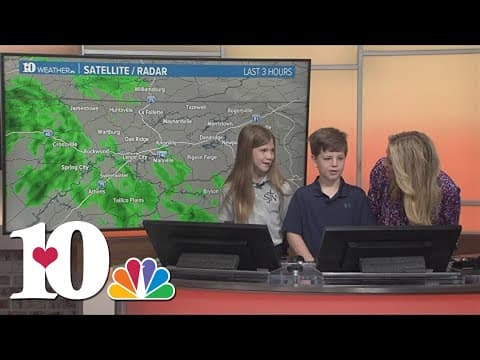 Meet our Mini Meteorologists: Chloe Bodie and Thomas Bodie