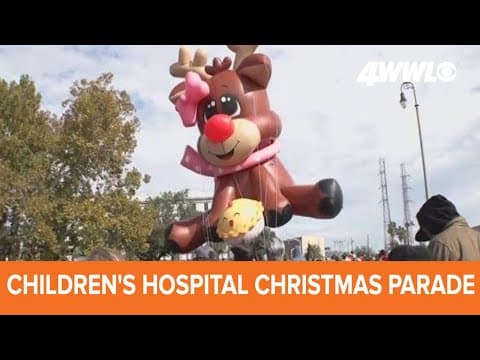 Children's Hospital Christmas parade rolls in New Orleans