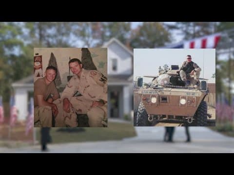 Combat-disabled veterans gifted new home just in time for holidays