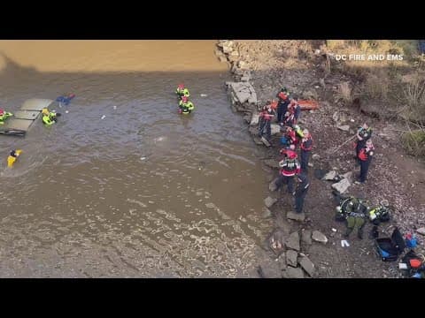 Man pulled out of the water after his car went into the Anacostia River Christmas Day