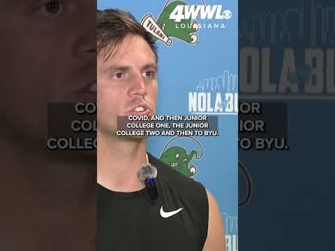 Former BYU starter Jake Retzlaff is battling to be Tulane’s starting QB.