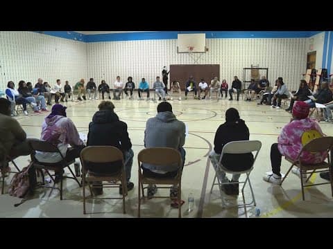 Teens gather to mourn 17-year-old shooting victim on Indy's far east side