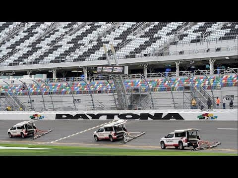 Daytona 500 postponed to Monday due to rain