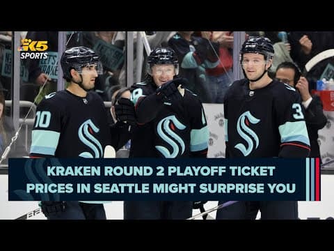 Ticket prices for Kraken round 2 game cheaper in Dallas