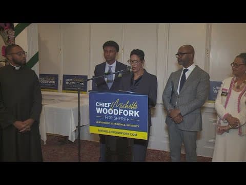 Former NOPD Chief Michelle Woodfork formally announces her candidacy for Orleans Parish Sheriff