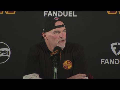 Now: Dan Quinn Speaks Ahead of Final Commanders Training Camp Practice