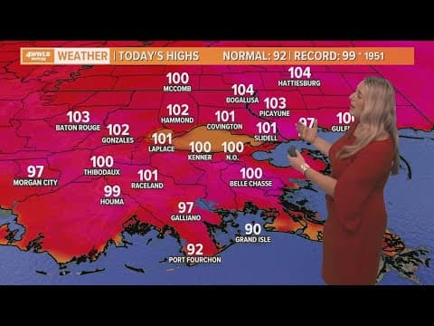 Weather: Sizzling heat for the weekend, some relief in sight next week