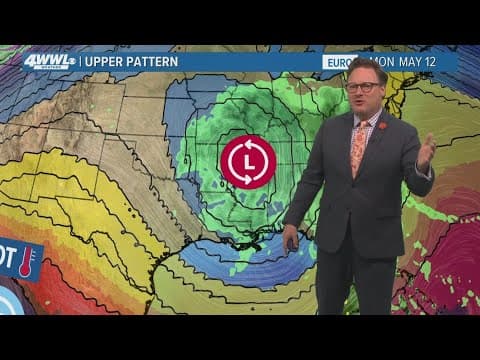 New Orleans Weather: Spotty weekend rain, mild temps