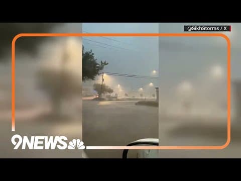 Powerful Wind Gusts in Houston During Severe Weather Event