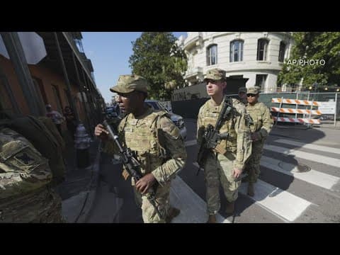 Report: Trump administration considers deploying 1,000 National Guard troops to Louisiana cities