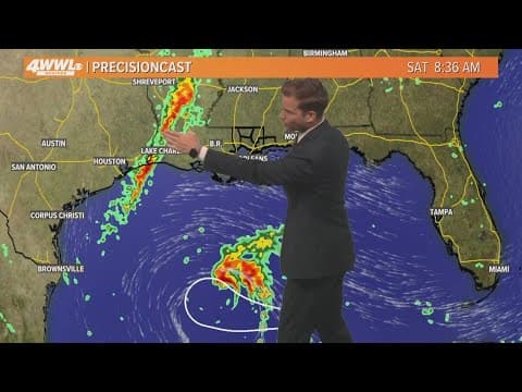 Friday 6am Tropical Update: Rafael becomes major hurricane in the Gulf