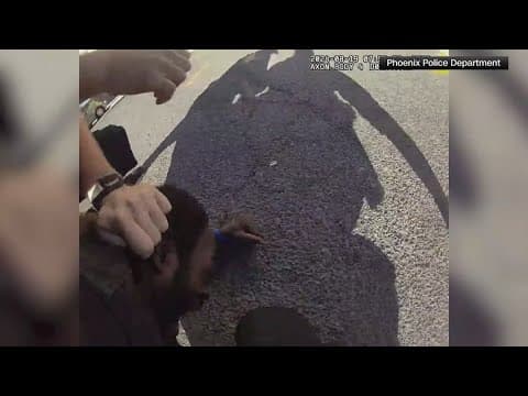 Phoenix police officers caught on bodycam punching and tasing a deaf man