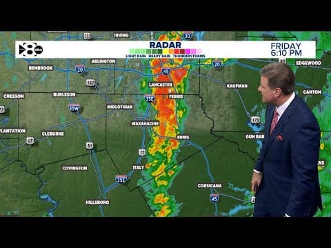 UPDATE: Weather updates in North Texas on Friday