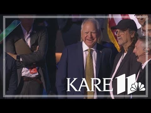 Minnesota delegates prepare for Gov. Tim Walz's DNC speech