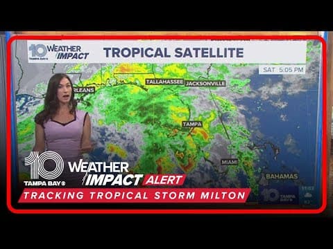 Tracking the Tropics: Tropical Storm Milton expected to become a major hurricane ahead of landfall