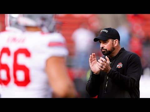 Ohio State Buckeyes arrive in Ann Arbor ahead of The Game