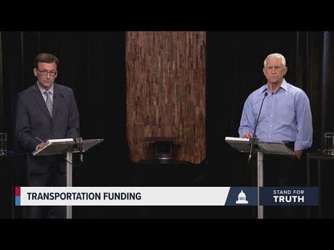 Washington governor's debate: Ferguson, Reichert on public transportation, roads