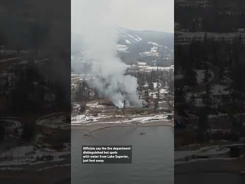 One of northern Minnesota's most beloved destinations was reduced to ashes overnight.