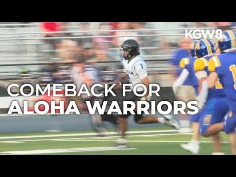 Aloha edges past Gresham | Friday Night Football