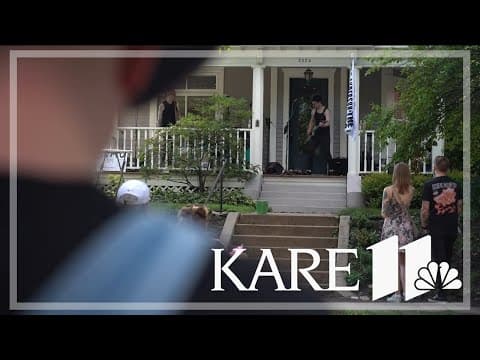 Bands ditch the stage, play on people's front porches