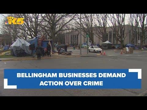 Bellingham businesses demand city do more to crack down on crime