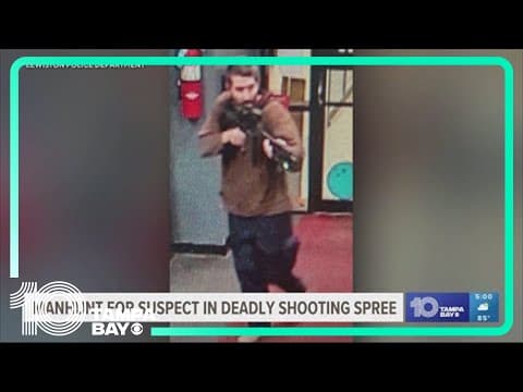 Arrest warrant issued for man accused of deadly shooting spree in Maine