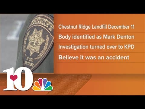 ACSO: Death of Knoxville man found in landfill may have been accidental