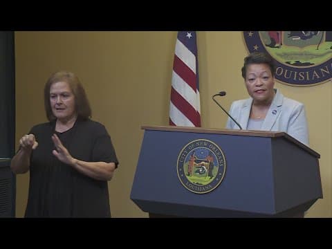 Mayor Cantrell on federal emergency declaration