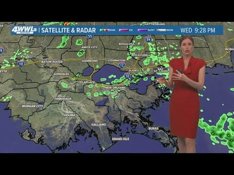 New Orleans Weather: Cooler and pleasant weather returns Thursday