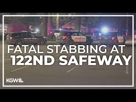 Fatal stabbing near Safeway in Powellhurst-Gilbert Neighborhood