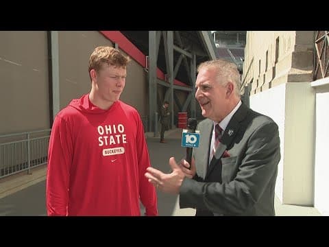 Quarterback Devin Brown | 2023 Ohio State Spring Game