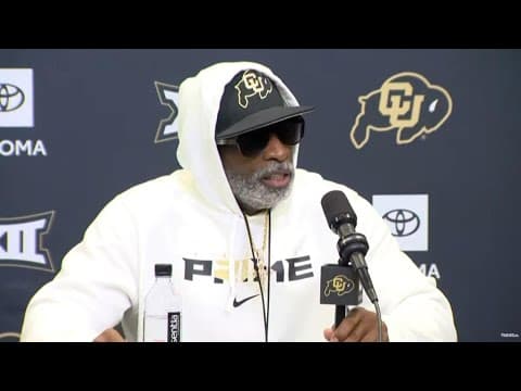 Deion Sanders news conference: Addressing criticism of Shedeur Sanders' jersey retirement