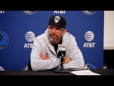 Dallas Mavericks vs. Phoenix Suns | Head Coach Jason Kidd full postgame press conference (10.26.24)