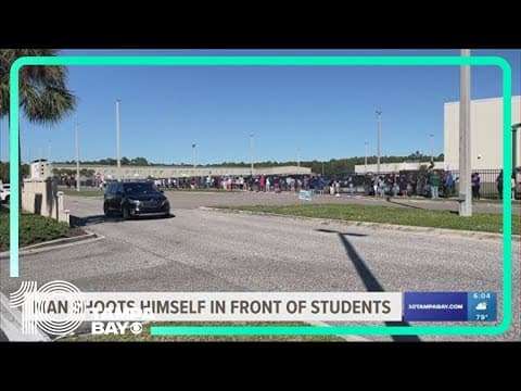 2 Tampa students see 'disgruntled' man kill himself at Farnell Middle School, sheriff says