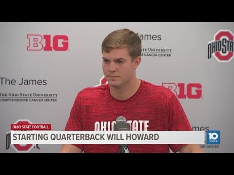 QB Will Howard pregame press conference | Ohio State-Akron week