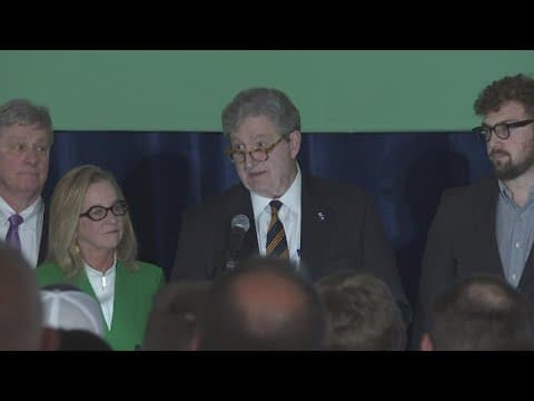 Senator John Kennedy wins re-election in Louisiana