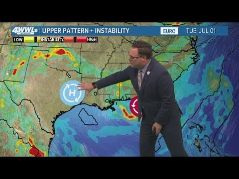 New Orleans Weather: Typical heat, rain chances heading into the weekend