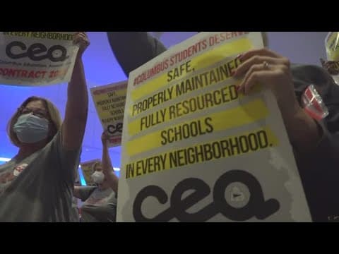 Columbus teachers' union votes to authorize 10-day strike notice