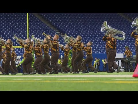 ISSMA Marching Band State Finals concludes at Lucas Oil Stadium