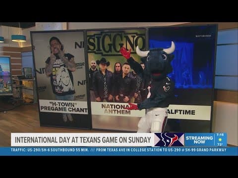 Houston Texans vs. Titans: International Day, performances and stunts