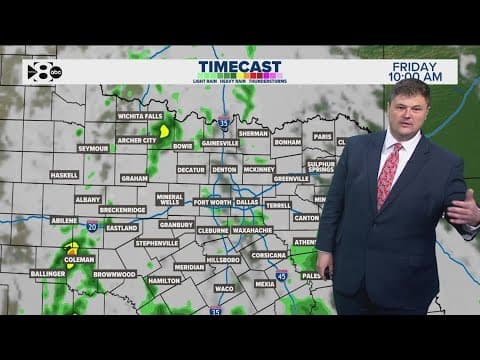 DFW Weather: Light scattered showers expected across North Texas for the Fourth of July