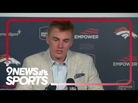 Bo Nix gets Courtland Sutton involved in Broncos' win over Panthers