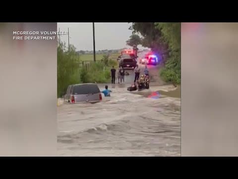 New flooding rescues in Central Texas