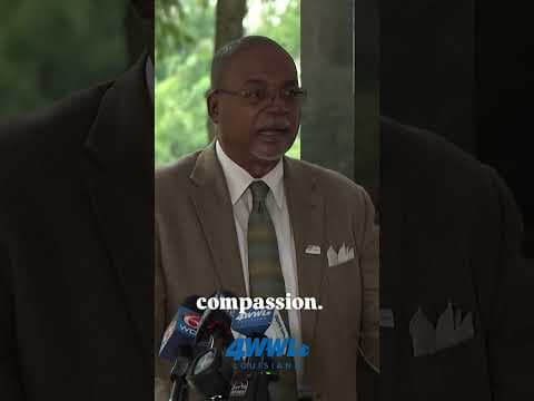 Remembering Hurricane Katrina: Wreath-laying ceremony in New Orleans, 20 years later