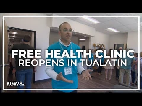 Free Tualatin health clinic celebrated grand re-opening Sunday
