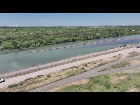 Democratic lawmakers visit border to see buoy barrier and nearby property
